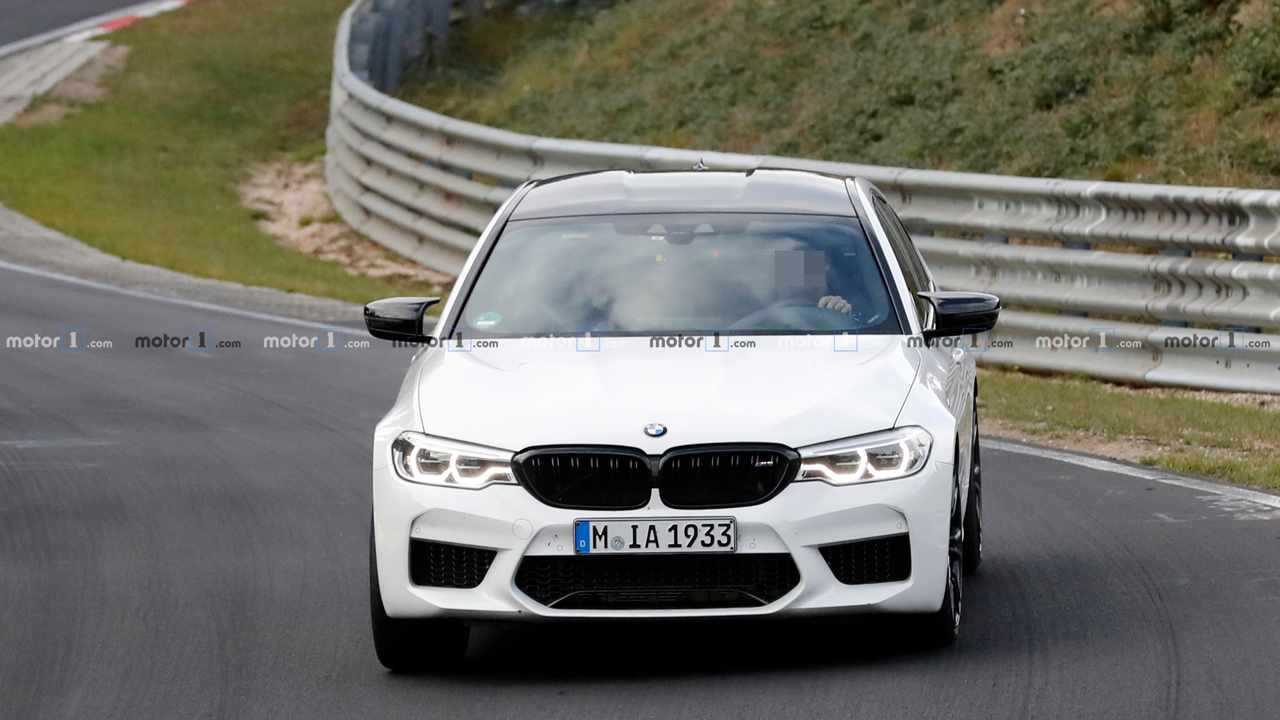 BMW M5 CS Spy Photo