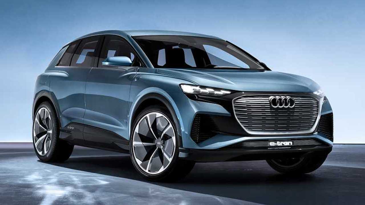 Audi Q4 e tron Concept L électrique en ordre de marche