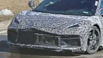 Corvette Spy-Foto mit mittlerem Motor