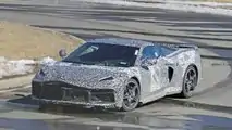 Corvette Spy-Foto mit mittlerem Motor