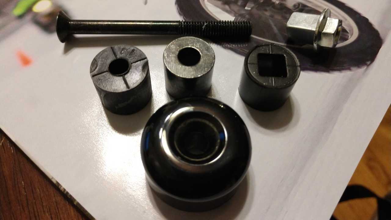 Bar-End Disassembled