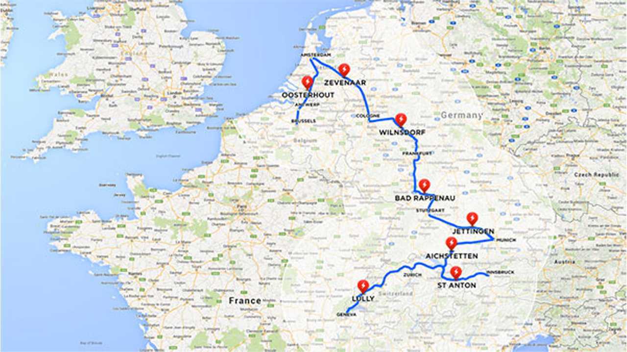 Tesla's Supercharger Expansion in Europe is Well Underway
