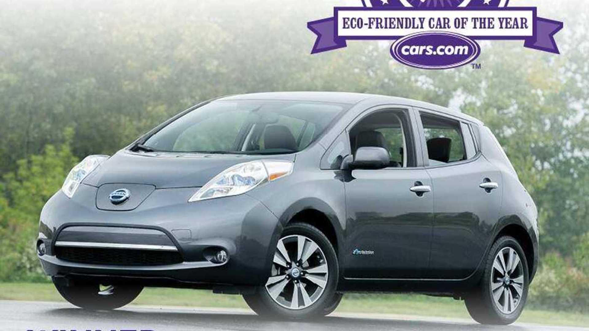 Nissan Leaf Beats Chevy Volt To Win Cars Eco Friendly Car Of The Nissan Leaf Beats Chevy Volt To Win Cars Eco Friendly Car Of The Year Award