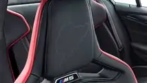 2022 BMW M5 CS Seat Headrest Nurburgring