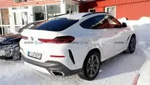 BMW X6 restyling, le foto spia
