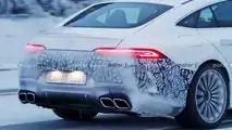 Mercedes-AMG GT73e, foto spia sulla neve