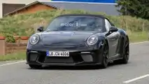 Porsche 911 Speedster Spy Photos
