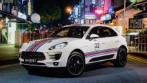 Porsche Macan Martini Racing Livery