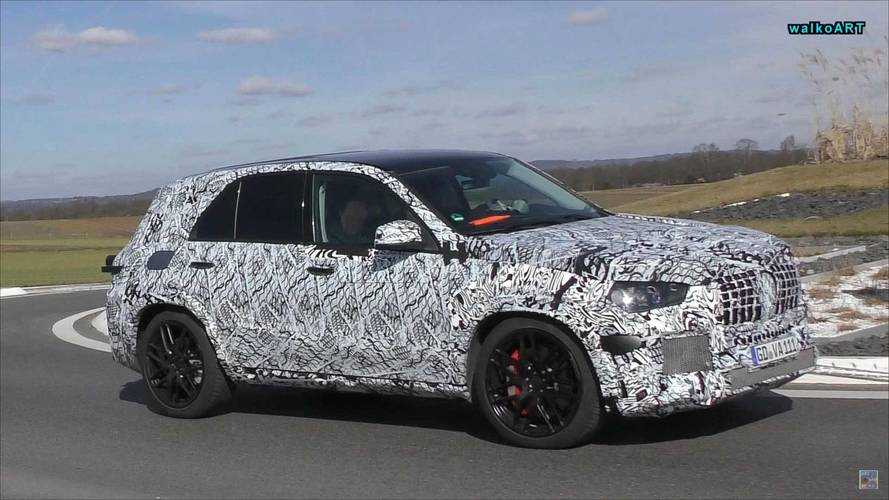 Mercedes-Benz GLE 63 spy photo