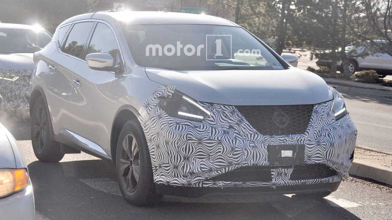 Refreshed Nissan Murano Spied With New Headlights Shining Refreshed Nissan Murano Spied With New Headlights Shining