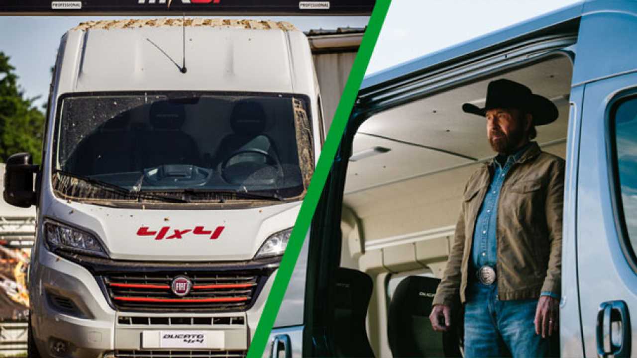 Arriva il Fiat Ducato 4x4 aspettando Chuck Norris