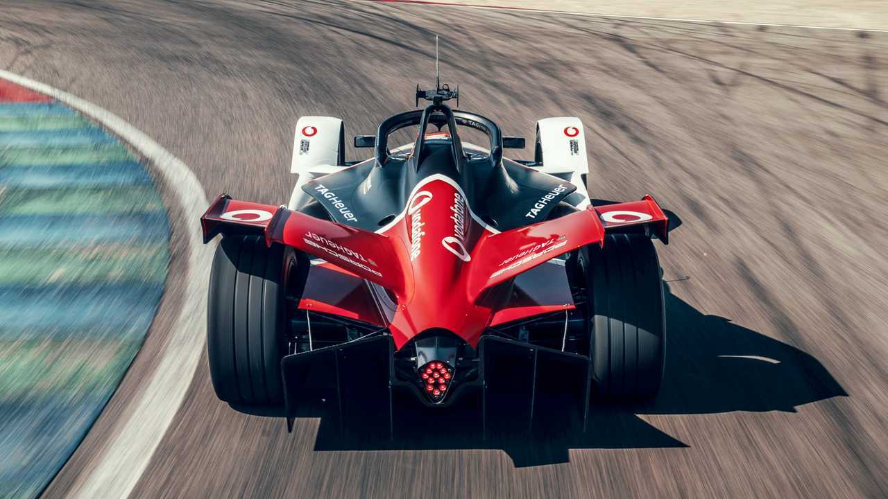 Porsche 99X electric Formula E car
