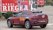 Nouvelles photos espion de l'Aston Martin DBX