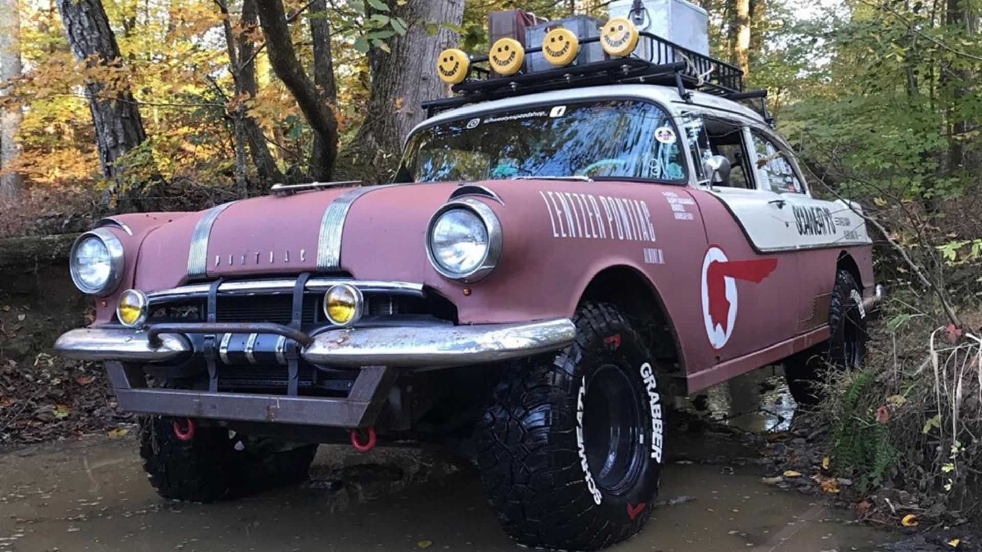 ["Check Out This 1955 Pontiac Chieftain Off-Road Build"]