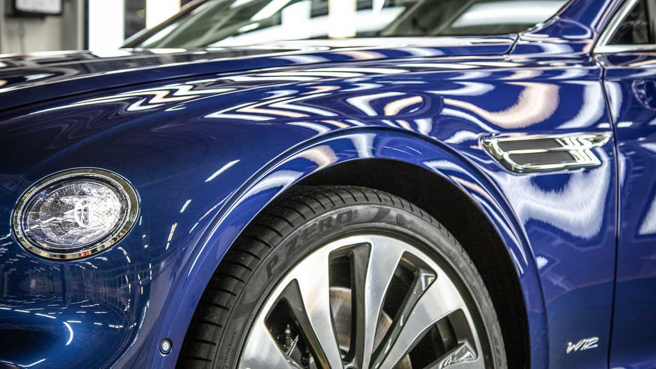 Bentley Flying Spur production gets underway in Crewe