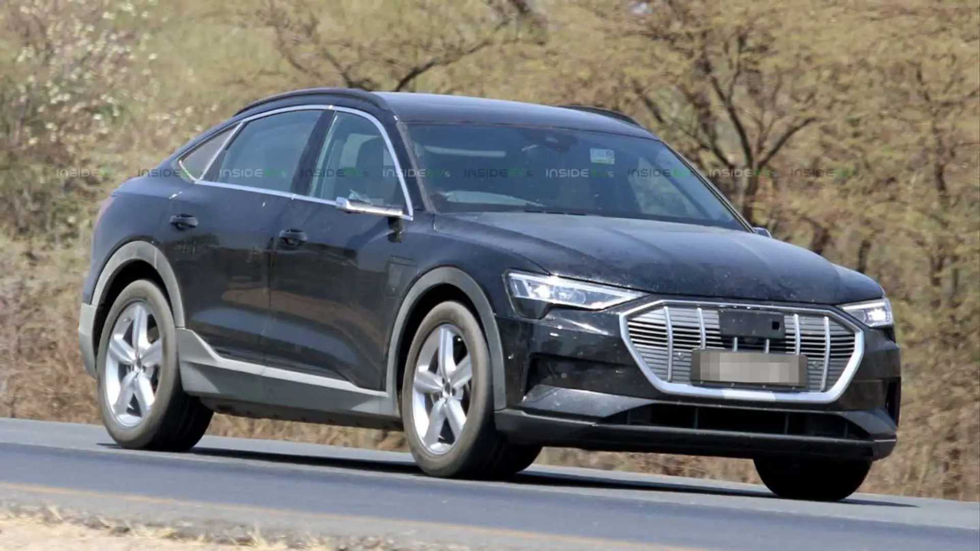 Audi etron Sportback Spy Shots InsideEVs Italia Foto