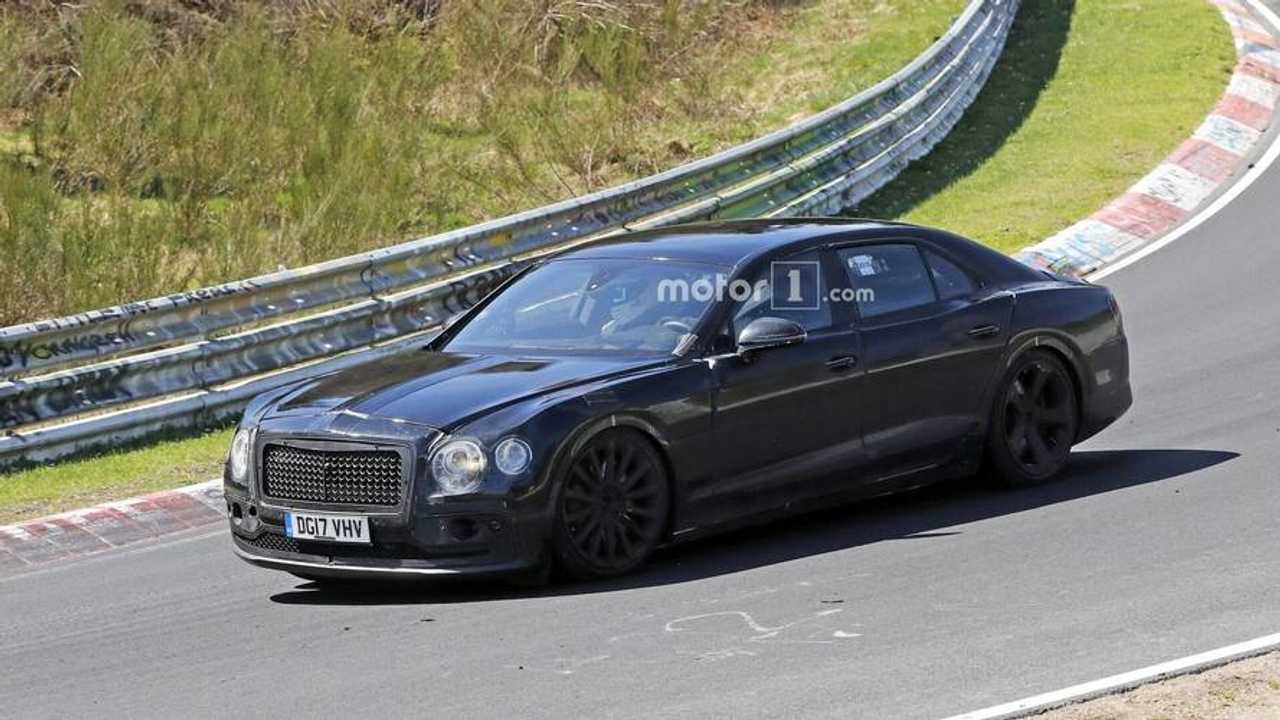 2019 Bentley Flying Spur spy photo