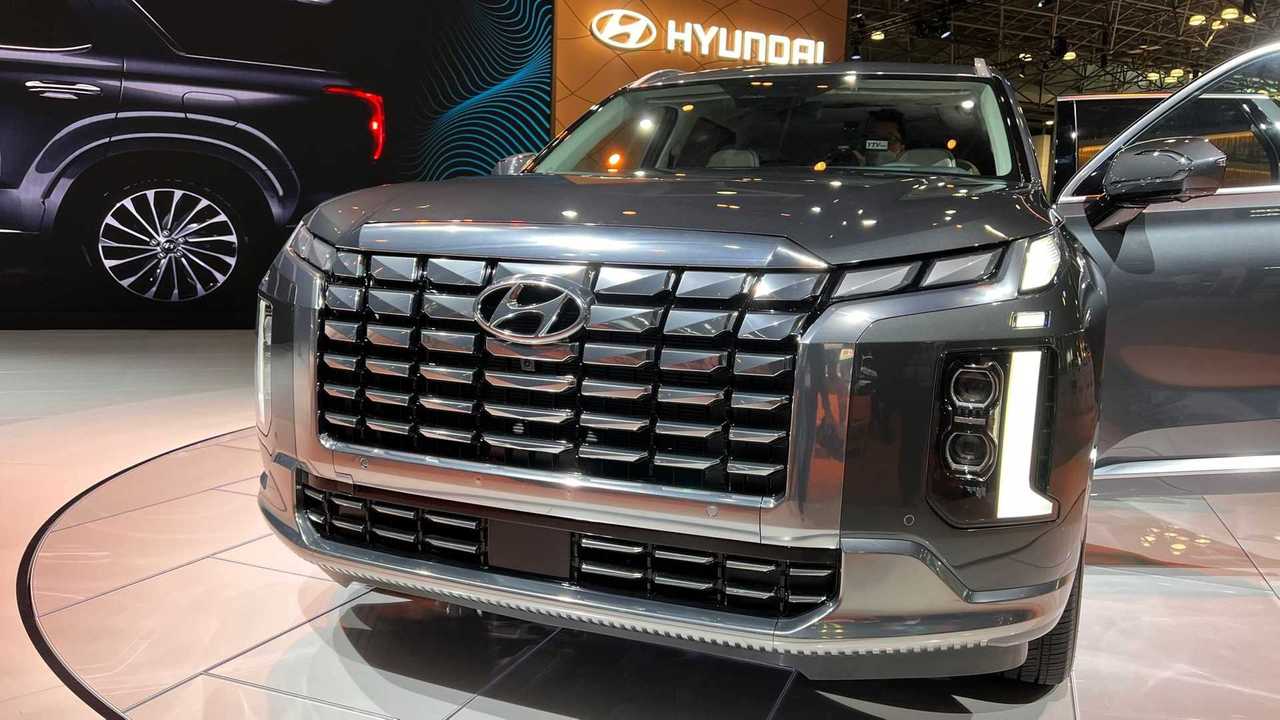 Обновленный Hyundai Palisade для США, экстерьер