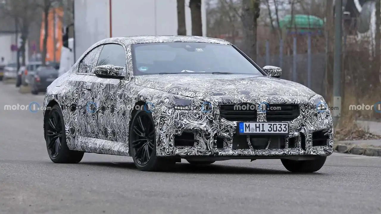 2023 BMW M2 Reveals Normal Grille Size In New Spy Photos