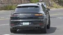Porsche Cayenne Turbo Coupe Spion Fotos hinten