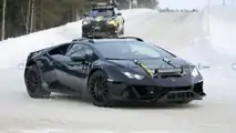 Lamborghini Huracán Sterrato, fotos espía