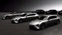 Lexus Electrified Sedan, Wagon, Cross Wagon