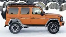 Mercedes-Benz G-Klasse 4x4 Quadrat (2022) fast ungetarnt