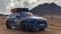 Prueba Audi Q5 Sportback en el Dakar 2022