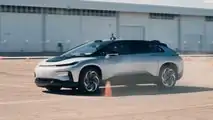 First pre-production Faraday Future FF 91 ultra-luxury EV