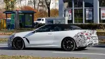 Makyajlı BMW 8 Serisi Convertible Casus Fotoğraflar