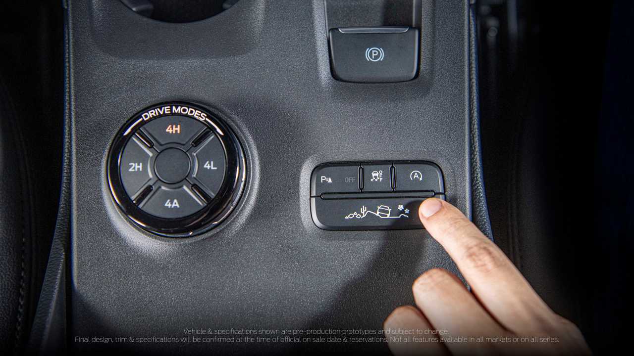 Новый Ford Everest (2022), элементы салона