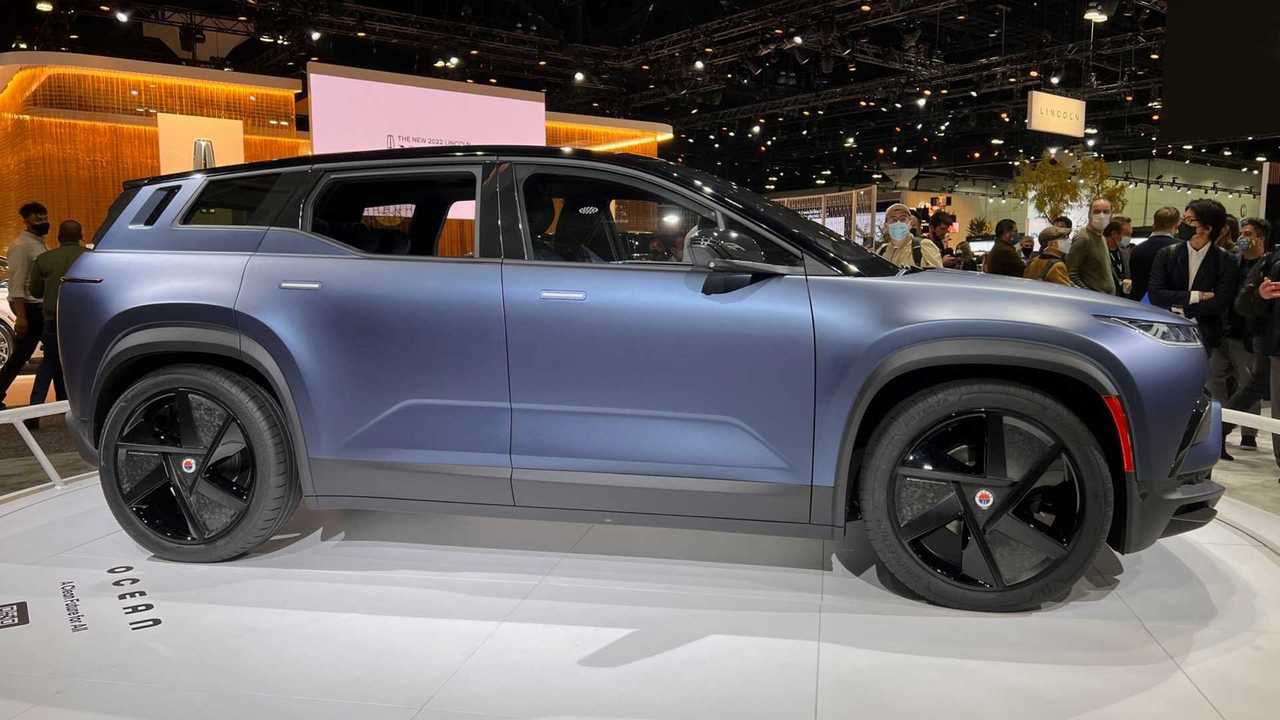 Fisker Ocean - versão de produção - Salão de Los Angeles