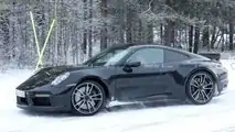 Porsche 911 Sport Classic Spy Shots Front