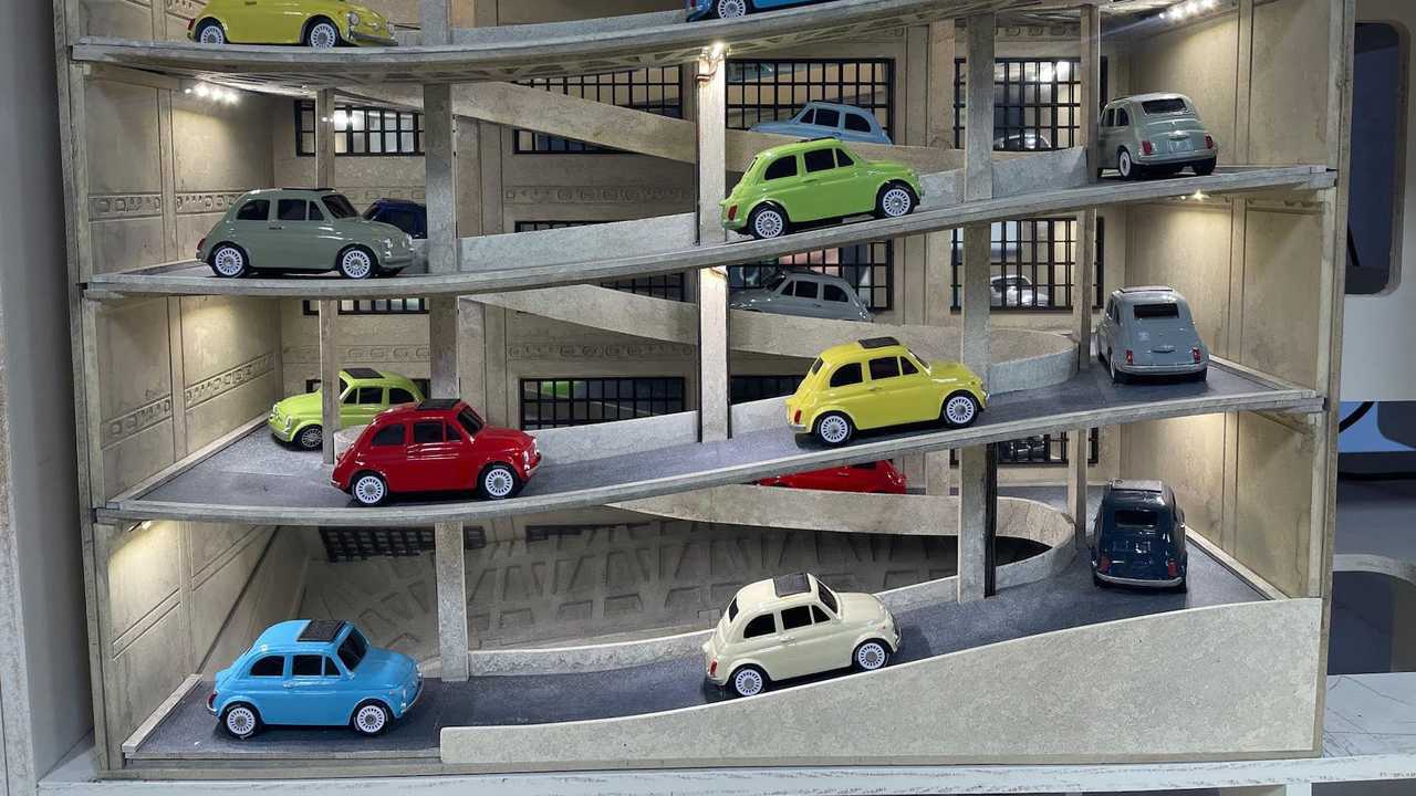Fiat Lingotto maqueta de la fábrica de Scale Model