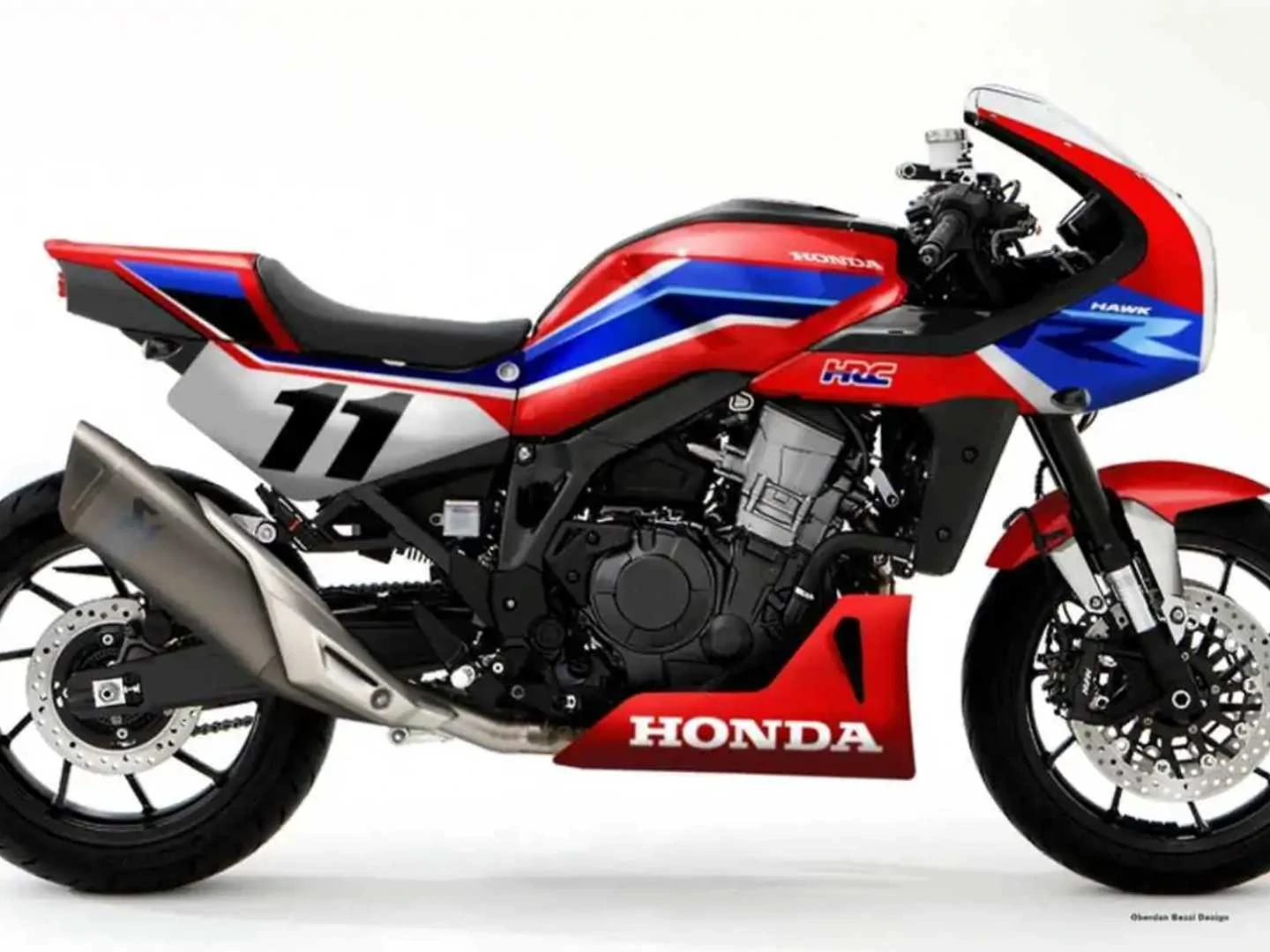Designer Oberdan Bezzi Gives Honda Hawk11 The RR Treatment