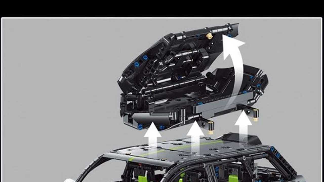 German Wagon: кастомная модель Audi из блоков Lego Technic