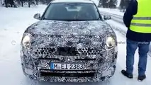 Nuova foto spia Mini Countryman S con vista frontale