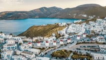 Greek Island Of Astypalea in the Aegean Sea