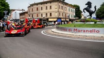 Défilé Ferrari au Mans