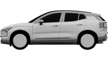 Volvo EX30 leaked patent image