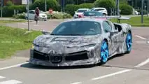 Ferrari SF90 LM, le foto spia