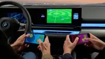 2024 BMW 5 Series AirConsole in-car gaming