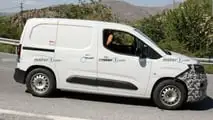 Peugeot Partner facelift spy photo