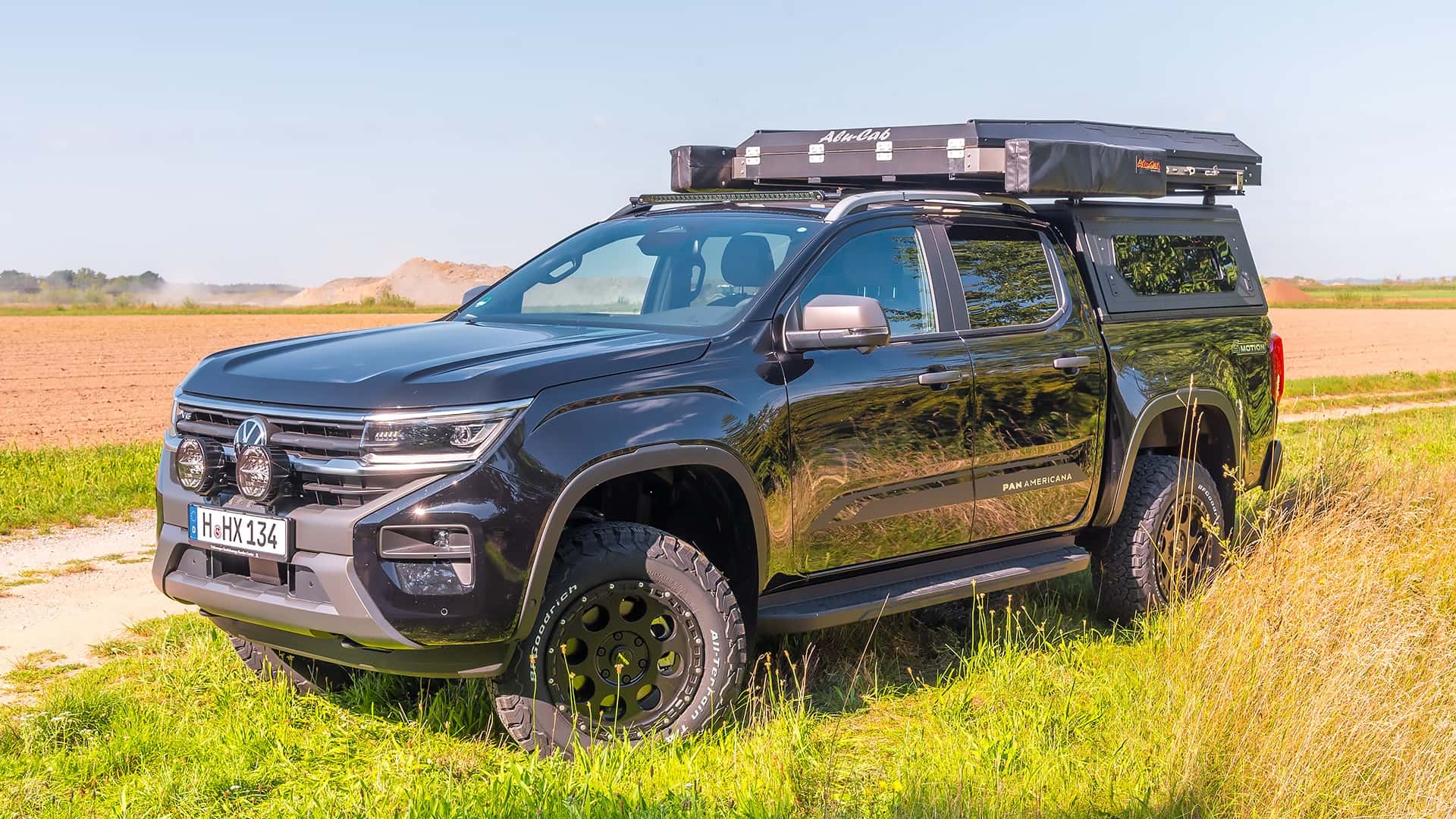 VW Amarok (2023) als Camper mit Dach-Zelt und Hardtop (Update)