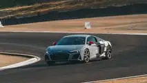 Audi R8 Coupé V10 Performance RWD à Laguna Seca