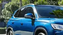 VW Tayron (2025) als Rendering von Motor1.com