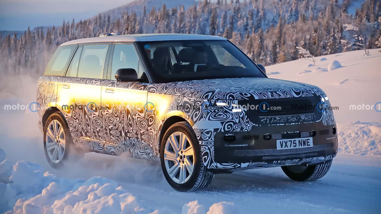Range Rover Facelift (2027) Erlkönig