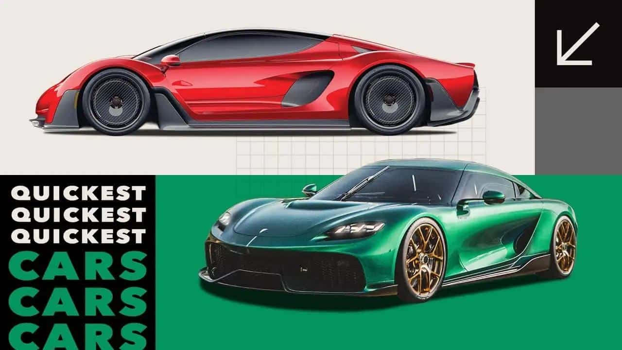 أسرع 10 سيارات خارقة بمحركات احتراق داخلي لعام 2025 (حتى الآن)