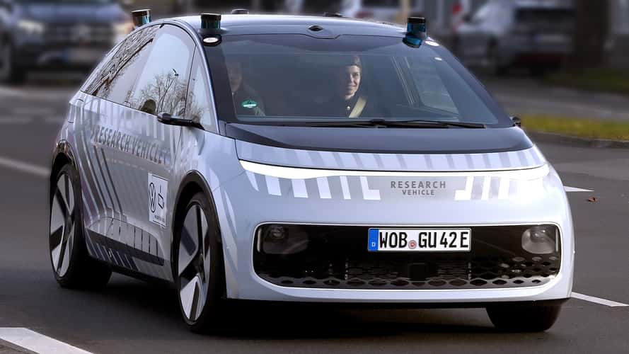 Volkswagen Is Testing This Robotaxi With No Steering Wheel Or Pedals