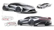 هوندا NSX تريبيوت من إيتالديزاين